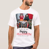 T-shirt Boo citrouille jack-o-lanterne Halloween Collage p (Devant)