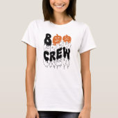 T-shirt Boo Crew Halloween jumeler famille femmes (Devant)