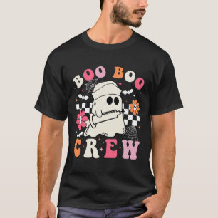 T-shirt Boo Crew Nurse Halloween tenues pour femmes Hommes