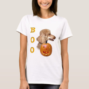T-shirt Boo de caniche recouvert d'abricot