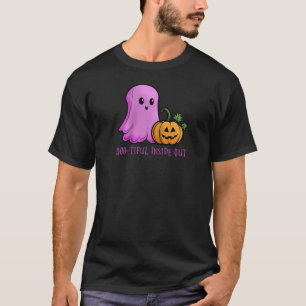 T-shirt Boo dîtes à l'intérieur Éffrayant Halloween Déplai