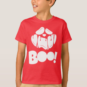 T-shirt Boo Face Horreur Happy Halloween