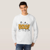 T-shirt Boo ! Fun Halloween Ghost Design (Devant entier)