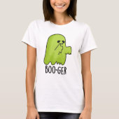 T-shirt Boo-ger Funny Halloween Booger Ghost Pun (Devant)