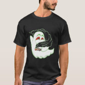 T-shirt Boo Ghost Smoking Weed Thc Happy Halloweed Hallowe (Devant)