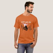 T-shirt Boo Gie Sur Éffrayant Funny Ghost Mummy Tee (Devant entier)