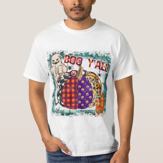 T-shirt Boo Halloween (Devant)