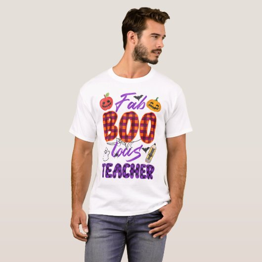 T-shirt Boo Halloween (Devant entier)