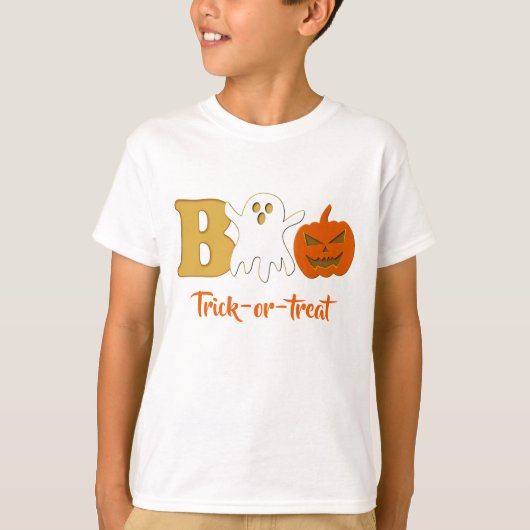 T-Shirt Boo Halloween (Devant)
