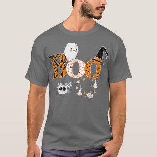 T-shirt Boo Halloween Costume Araignées, Fantômes, Pumkin 