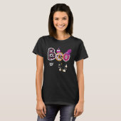 T-shirt Boo Halloween Costume Spiders Ghosts Pumkin & Witc (Devant entier)