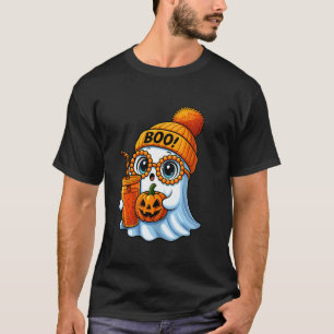 T-shirt Boo Halloween Mignon Boujee Fantôme Déguisement Ha