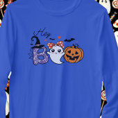 T-shirt Boo Halloween Witch, Ghost, Citrouille