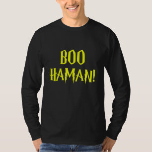 T-shirt Boo Haman ! Joyeux Purim Dernière minute Costume Q