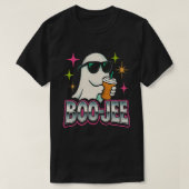 T-shirt Boo-jee Bootleg Retro Ghost Halloween Design (Design devant)