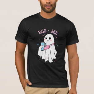T-shirt BOO-JEE Éffrayant Ghost Halloween Costume Design