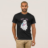 T-shirt BOO-JEE Éffrayant Ghost Halloween Costume Design (Devant entier)