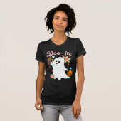 T-shirt Boo-Jee | Ghost rétro (Devant entier)