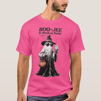 T-shirt Boo-Jee & Réservation Pleine Rétro Fantôme Hallowe