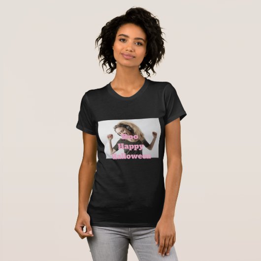 T-shirt Boo Joyeux Halloween (Devant entier)