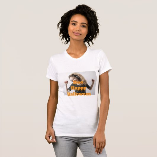T-shirt Boo Joyeux Halloween (Devant entier)
