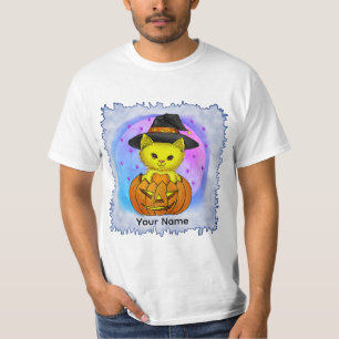 T-shirt Boo Kitty Cat Witch