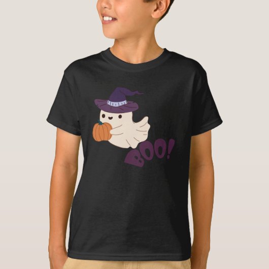 T-shirt Boo | Le Fantôme mignon (Devant)