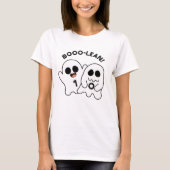 T-shirt Boo-lean Funny Computer Ghost Boolean Pun (Devant)