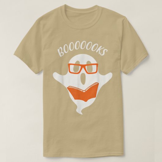 T-shirt Boo Read Books Library Funny (Design devant)