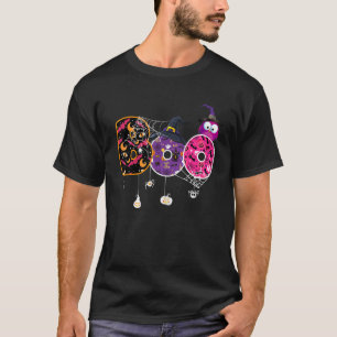 T-shirt Boo rose Spider Sorcière Casquette mignonne Hallow
