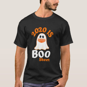 T-shirt Boo Sheet 2020 Funny Halloween Ghost Costume Men W