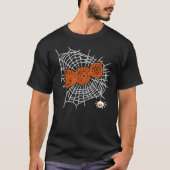 T-shirt Boo Spider Web pour femme mignonne Spider Web Grap (Devant)
