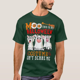 T-shirt Boo This Is My Halloween Costume Three Cows Fermie