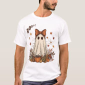 T-shirt Boo-tiful Autumn Ghost AI Art (Devant)