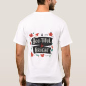 T-shirt Boo-tiful & Bright Festive Design (Dos)