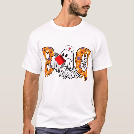 T-shirt Boo-tiful Éffrayant || Halloween (Devant)