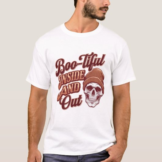 T-shirt Boo-tiful Inside and Out (Devant)