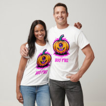 Boo Y'All, éffrayant adorable design Halloween