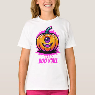 T-shirt Boo Y'All, éffrayant adorable design Halloween