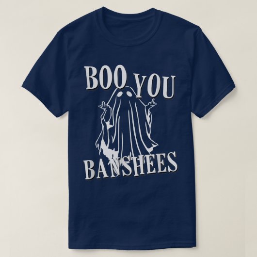 T-shirt Boo You Banshees (Design devant)