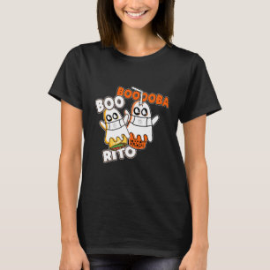 T-shirt Booba Boo rito Kawai Boba Tea Burrito à Hallo
