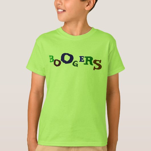 T-SHIRT BOOGERS (Devant)