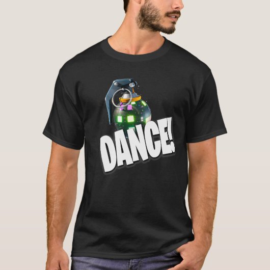 T-shirt Boogie Bomb Dance Disco Drôle amusant Bataille Roy (Devant)