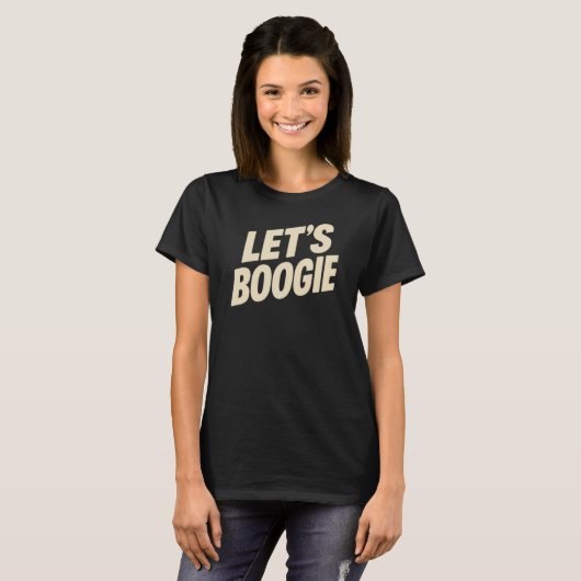 T-shirt Boogie - Danser (Devant entier)