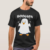 T-shirt Booguin Halloween Penguin En Costume Fantaisiste (Devant)