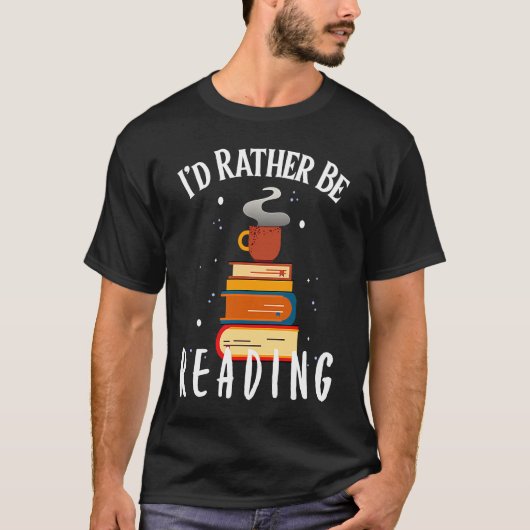 T-shirt Book Bookish Reading Bookworm Bibliophile Nerd Ge (Devant)