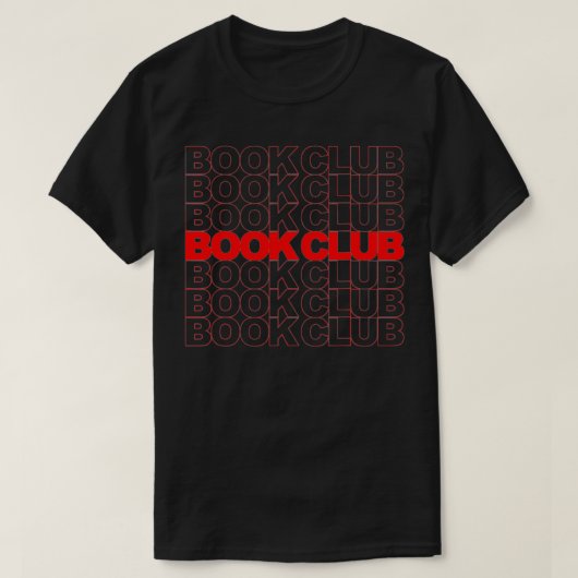 T-shirt Book club (Design devant)