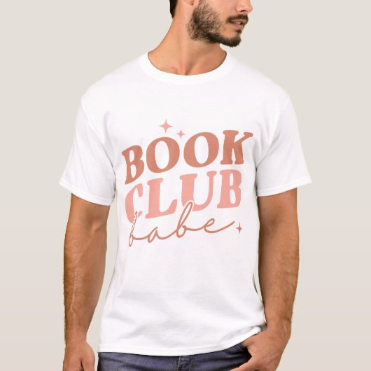 T-shirt Book Club Babe (Devant)