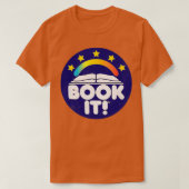 T-shirt Book It Pizza Hut programme inspiré de la pinte en (Design devant)