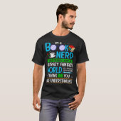 T-shirt Book Lovers Bookworm Reading I'm A Book Nerd (Devant entier)